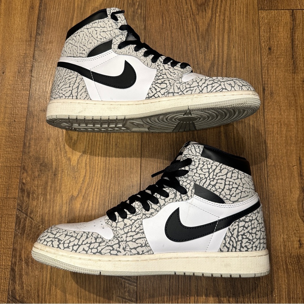 Jordan 1 Retro High OG White Cement